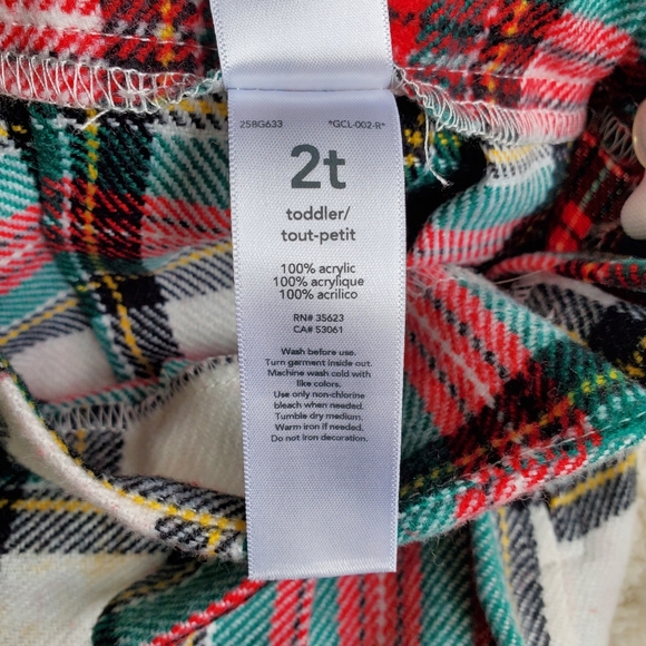 Carter's Plaid Pleated Skirt Girl's 2T - Picture 4 of 6